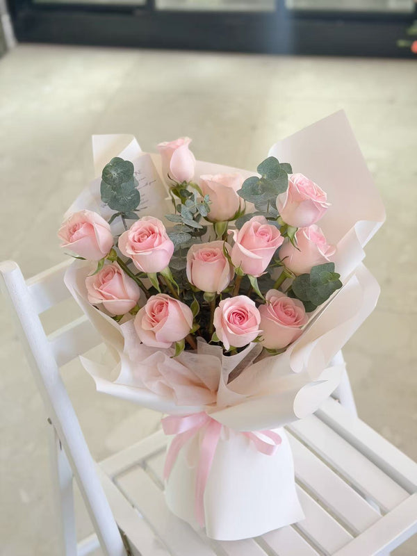 Layer Max - Pink Cloud  - 层次感粉玫瑰花束