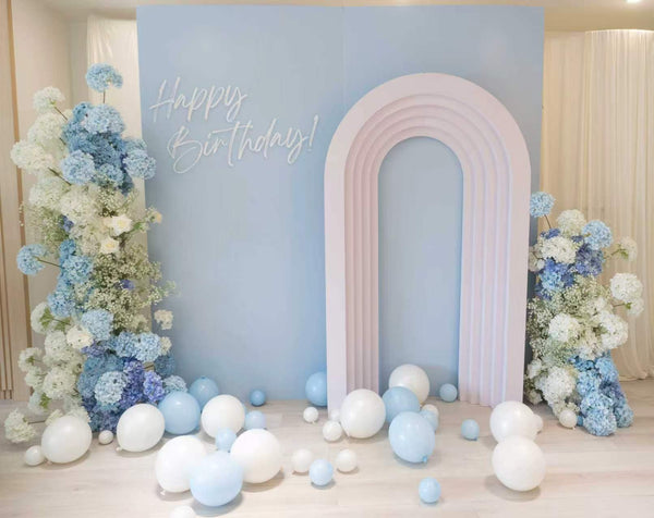 Baby Blue Celebration Arch