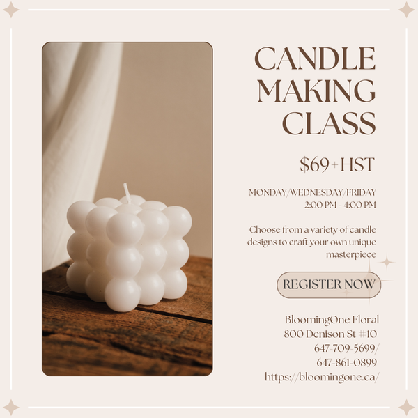 Candle workshop - 蜡烛手工课