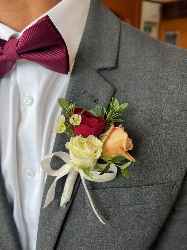 Groom's boutonniere - 新郎胸花