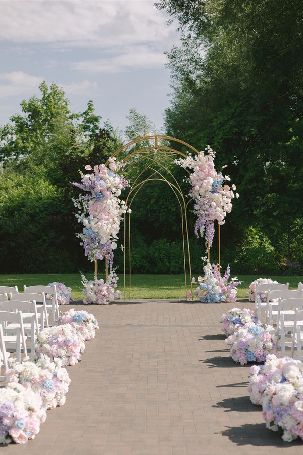 Deluxe ceremony faux flower rental package  - 豪华婚礼绢花布置套餐