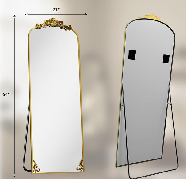 Vintage Gold Ornate Mirror Rental