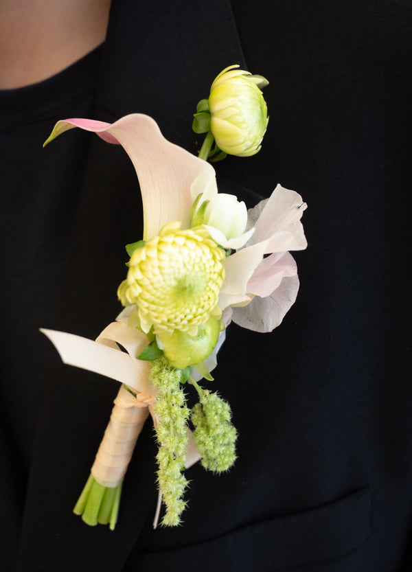 Bride's bouquet Coral Bloom Cascade