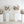 Elegant Floral Stands Pink and White