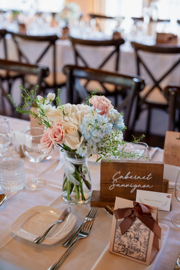 Customized small centerpieces - 小型定制桌花