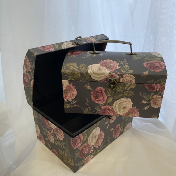 Floral Printed Treasure Box (00299010) - 印花盒子