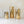 Gold Cylinder Display Pedestals