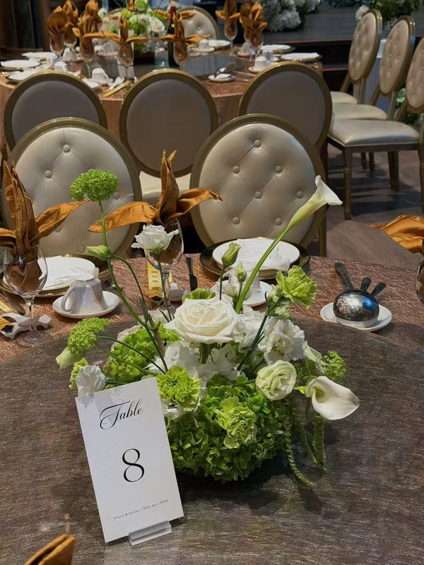 Centrepiece Olive Green 12 inches