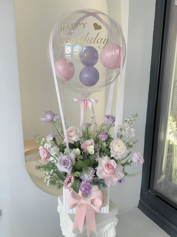 Pink and purple