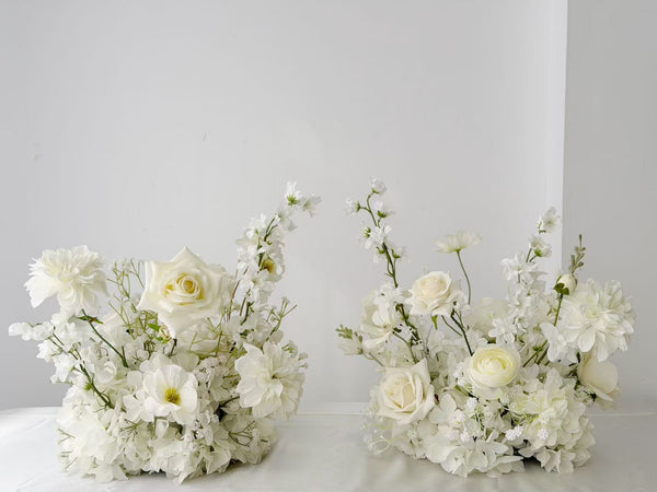 Faux Centrepiece (12 inches) Classic Pure White Rental