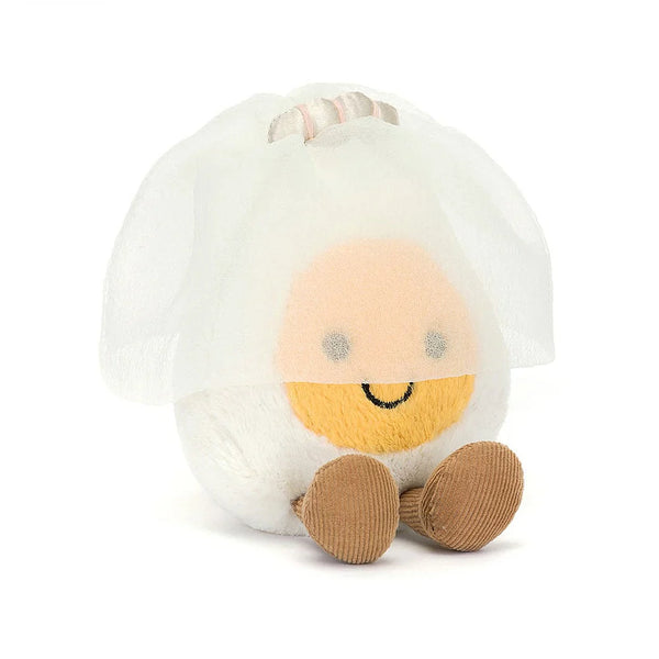 Jellycat amuseable boiled egg groom and bride - Jellycat美味煮鸡蛋新郎新娘玩偶
