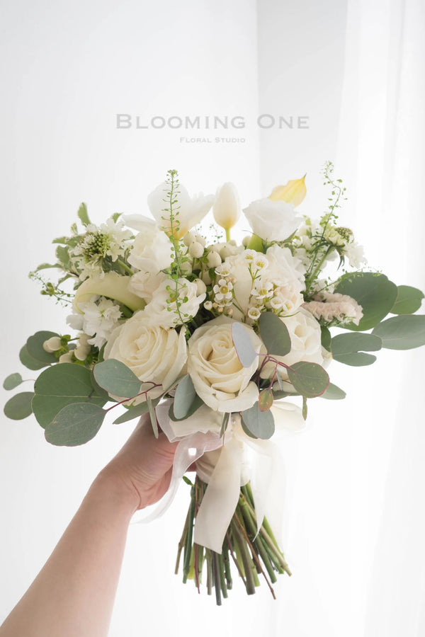 2026 Promotion Floral Package Classic Garden White  -经典白绿