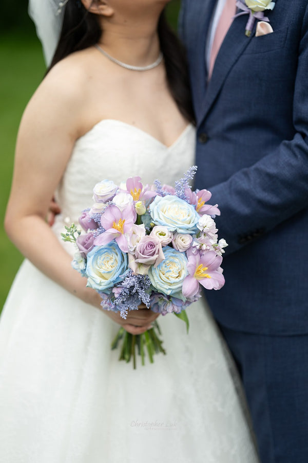 Bride's bouquet Lavender Garden