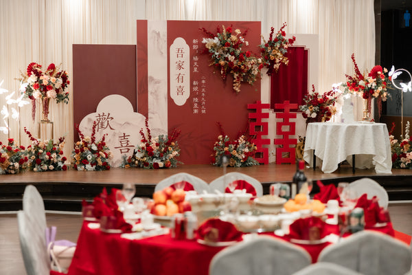 Chinese Style Backdrop For Rental - 中式布景租赁