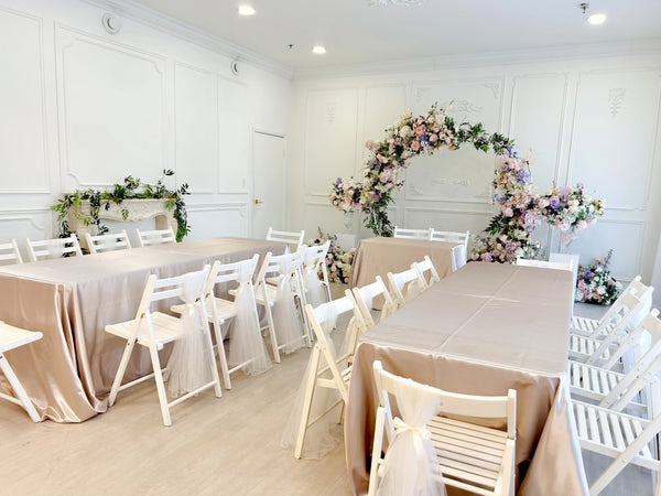 Table Cloth Rental （Long Buffet Style）- 桌布租赁 （长桌）