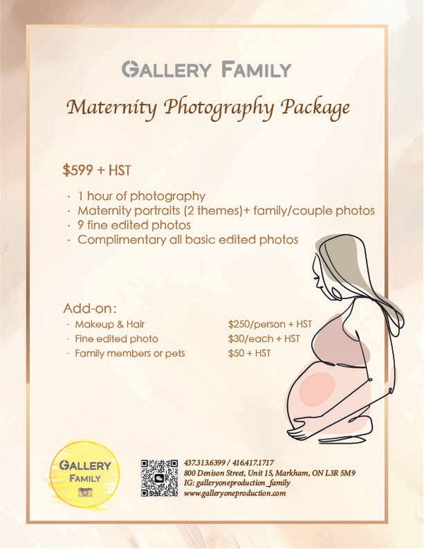 Maternity Glow Package - 孕妈光影记录套餐