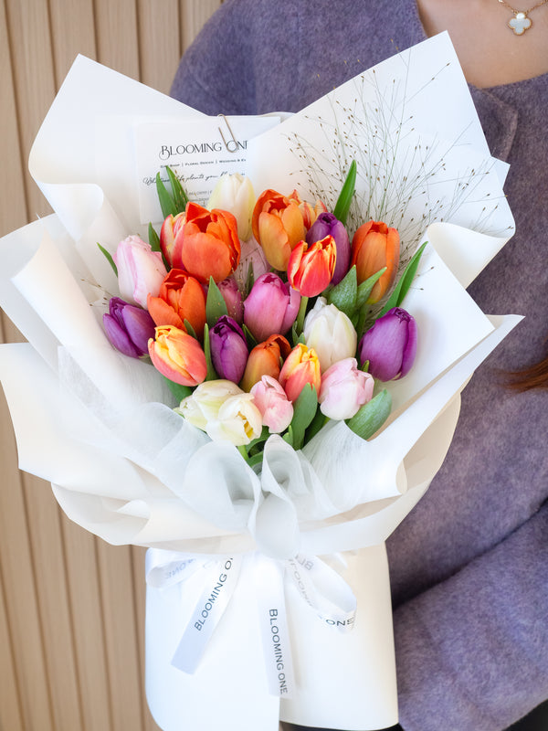 Valentine's Day Tulips Bouquet