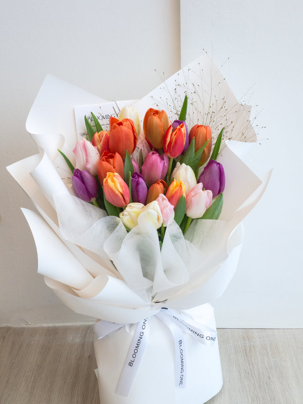 Valentine's Day Tulips Bouquet