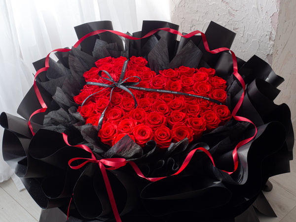 발렌타인데이 보존장미 하트비트 - 2026 情人节 心跳永生玫瑰꽃礼