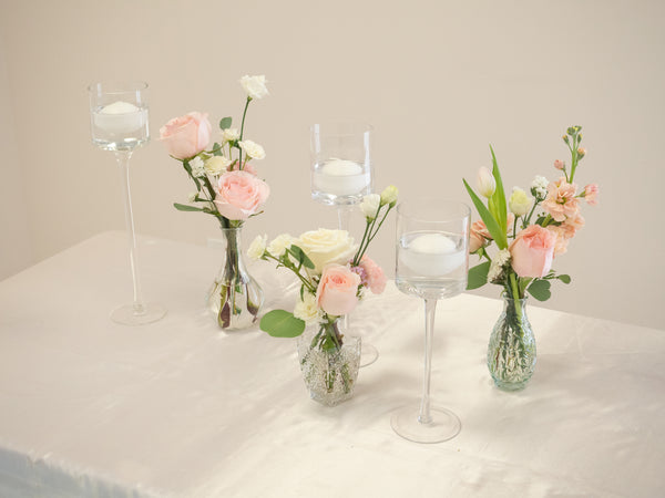 Fresh Bud Vase Blush Pink - 花蕾鲜花瓶 粉白