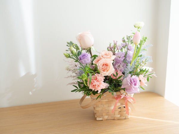 Basket of loveliness (purple pink) - 一篮子可爱(粉紫)