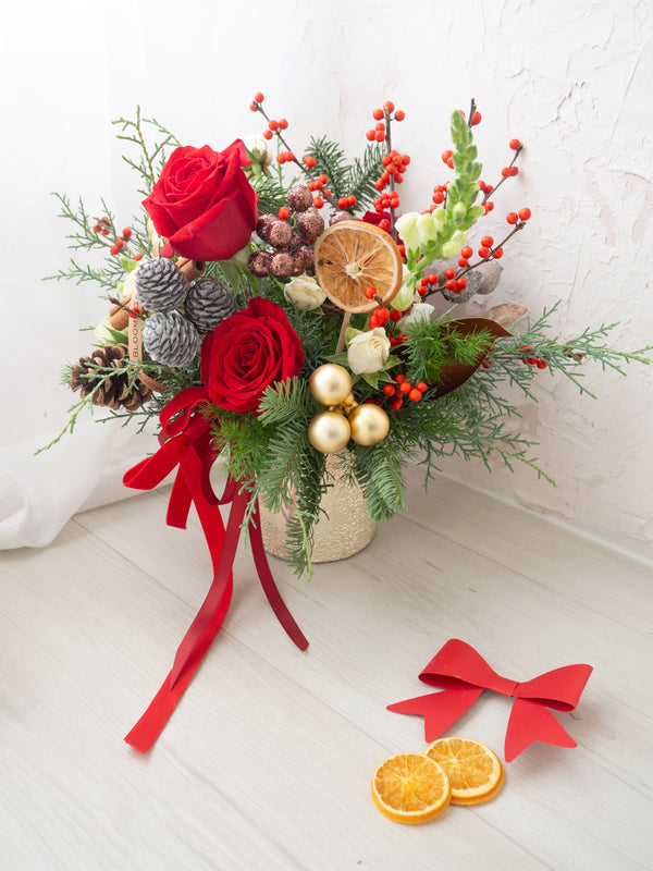 Winter Rose Cheer - 冬日玫瑰祝福