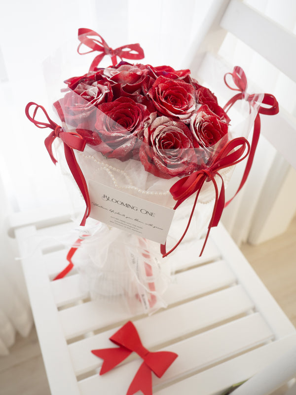 Snow Kissed Roses - 雪吻玫瑰