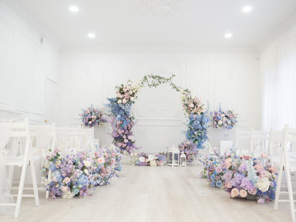 Romance Ring Arch Blue & Purple- 爱之环(蓝紫)