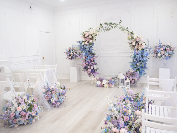 Romance Ring Arch Blue & Purple- 爱之环(蓝紫)