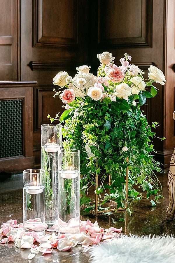 浪漫水映蜡烛 (一组3支) – 浪漫水映蜡烛 (套装3个)