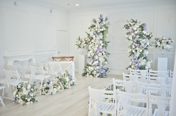 2026 Promotion Floral Package Classic Lavender White