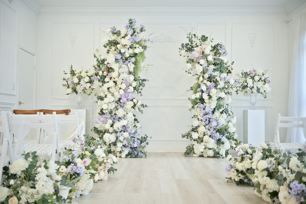 2026 Promotion Floral Package Classic Lavender White