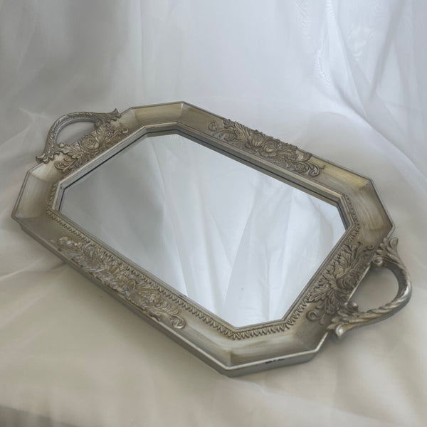 Silver Mirror Serving Tray - 银镜托盘