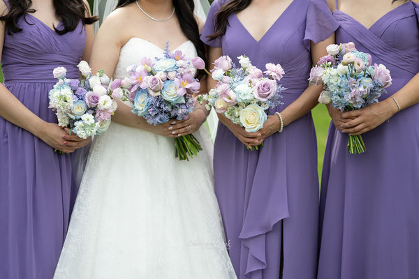 Bride's bouquet Lavender Garden