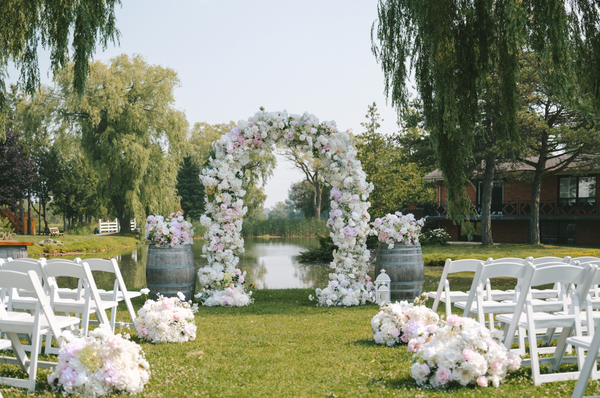 Standard ceremony faux flower rental package  - 经典婚礼绢花套餐