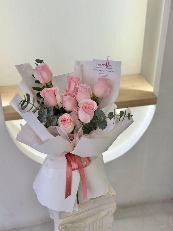 Layer Max - Pink Cloud  - 层次感粉玫瑰花束