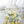 Pillar Style Faux Flower For Rental Blue Lemonade