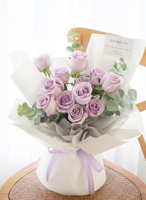 Layer Max - Ocean Song - 层次感紫色玫瑰花束