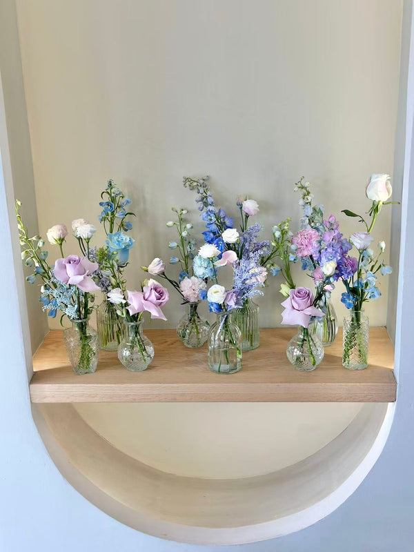 Fresh bud vases