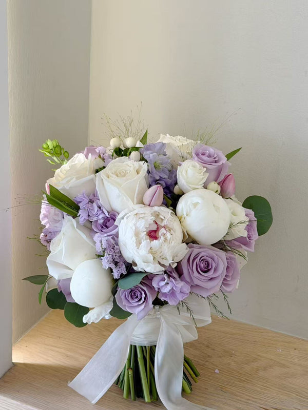 Moonlit Lavender Bouquet