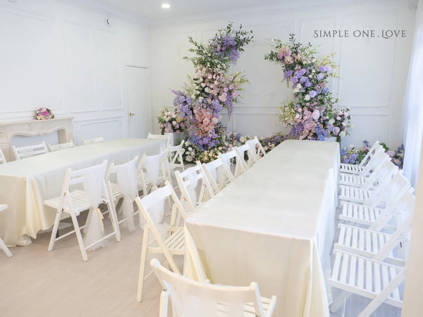 Table Cloth Rental （Long Buffet Style）- 桌布租赁 （长桌）