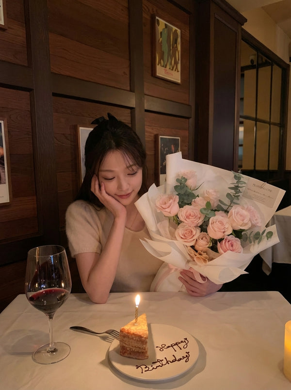 Layer Max - Pink Cloud  - 层次感粉玫瑰花束